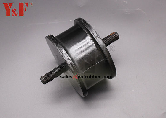 Nắp hấp thụ sốc rung động nhỏ Nắp cao su tròn màu đen