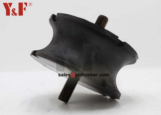 Đen vòng cao su Bobbin gắn kết kháng rung Tải trọng