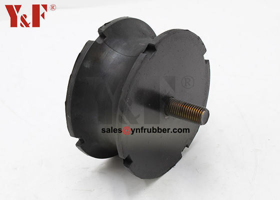 Đen vòng cao su Bobbin gắn kết kháng rung Tải trọng