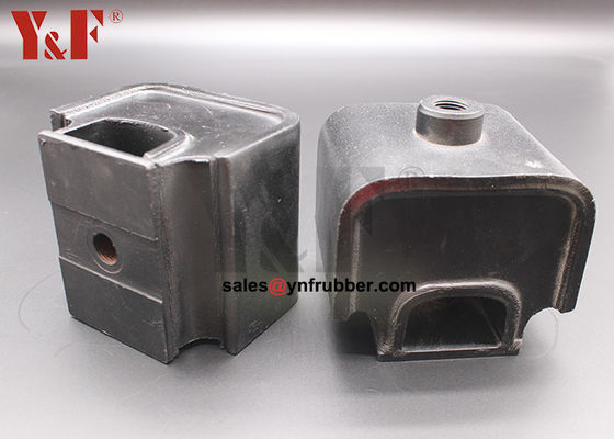 Đen xe tải động cơ lắp đặt giảm tiếng ồn Kháng nhiệt độ cao