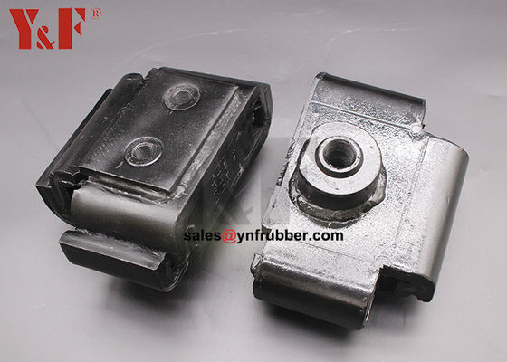 OEM Đen Flanged cao su đắp nhà cung cấp giảm sốc tuyệt vời