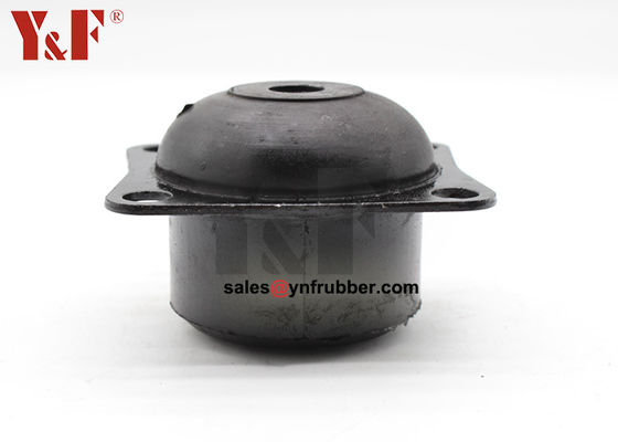 Máy chống rung động bền gắn máy màu đen / trắng gắn máy